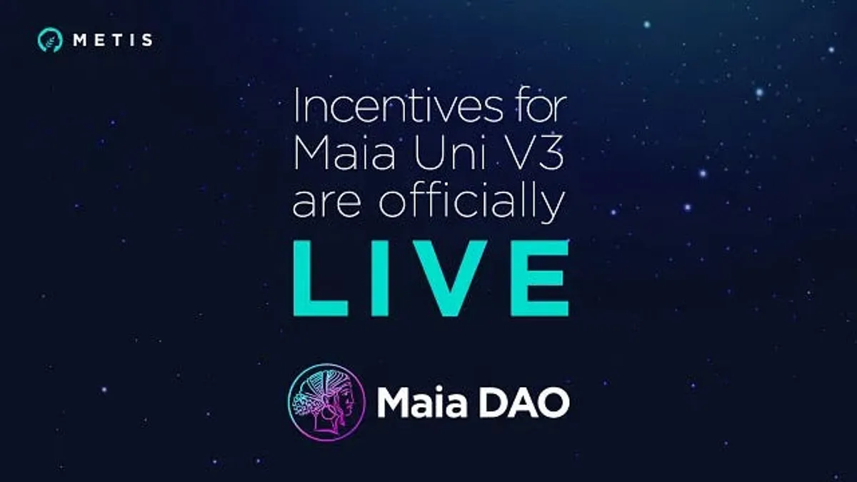Metis News Roundup: MaiaDAO UniV3 Incentives, PARSIQ Integration, Furucombo Partnership And…